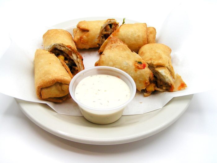 New Mexico Chicken Rolls